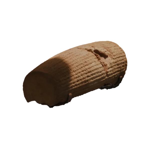 Cyrus Cylinder, shown in a rotating 360-degree view