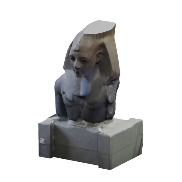 Ramesses Ii Younger Memnon, shown in a rotating 360-degree view